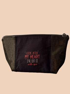MEIKIUP Movie Inspired Gift Edward Inspired Makeup Bag Movie Fans (Sparkle Bag)